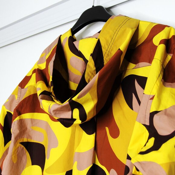 BNWT SS22 MARNI ABSTRACT PRINT HOODED SHIRT 48 - Picture 5 of 11